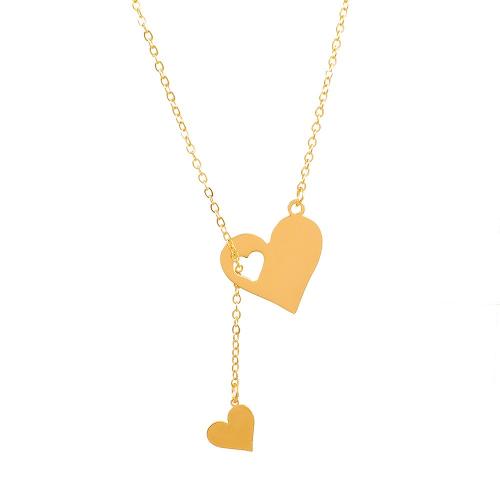 304 Stainless Steel Necklace plated fashion jewelry & for woman Sold By PC