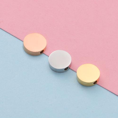 Edelstahl-Beads, 304 Edelstahl, plattiert, DIY, keine, 10PCs/Tasche, verkauft von Tasche