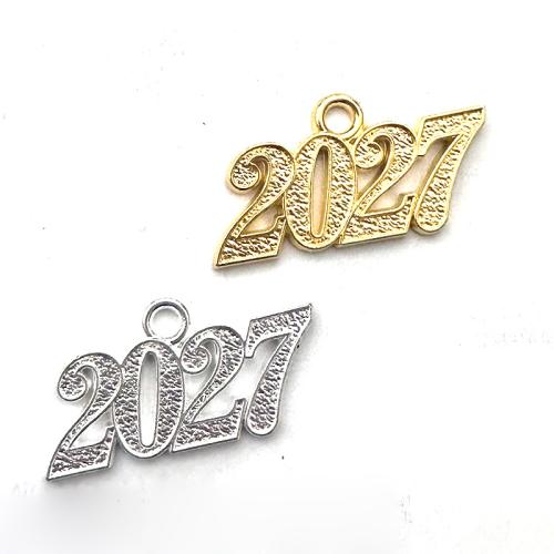 Cink Alloy Privjesak, pozlaćen, možete DIY, više boja za izbor, 200računala/Torba, Prodano By Torba