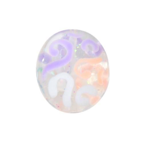 Resin Bead, sprøjtestøbning, du kan DIY, flere farver til valg, 13.80x6.65x16mm, Solgt af PC