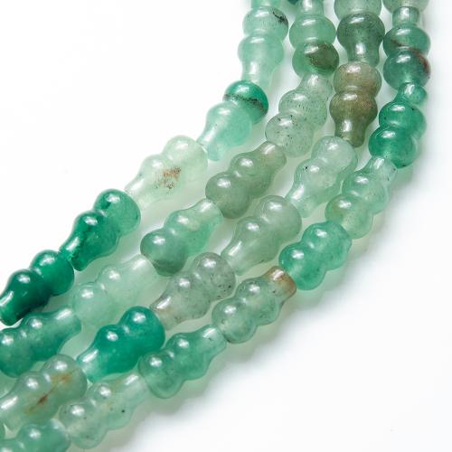 Green Aventurine Beads Calabash DIY Sold By PC