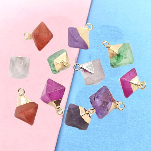 Jalokivi Riipus, Rhombus, päällystetty, tee-se-itse, enemmän värejä valinta, 11x20mm, Myymät PC