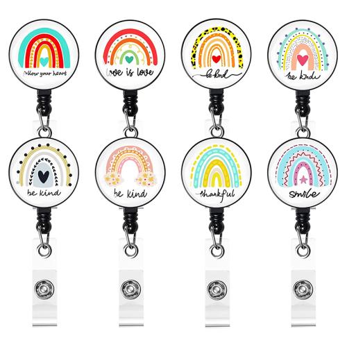 plastique ABS Rond, Extensible & rotatif & unisexe & autocollant époxyde, plus de couleurs à choisir, 85x32mm, Vendu par PC