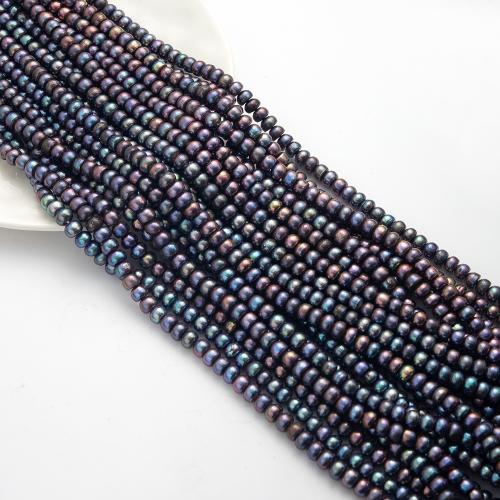 Keshi Cultured Freshwater Pearl Beads DIY black Sold By PC