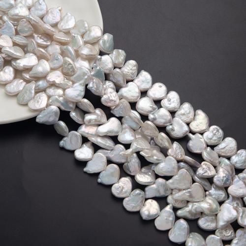 Freshwater Pearl Beads Heart DIY Inner Approx 60mm Sold By PC