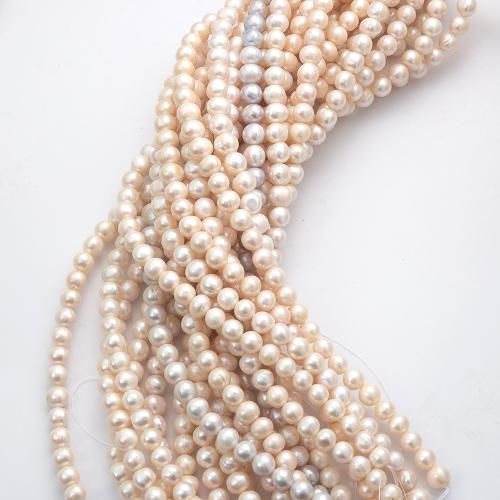 Kartoffel ferskvandskulturperle Beads, Ferskvandsperle, du kan DIY, flere farver til valg, 11x10mm, Indvendig diameter:Ca. 60mm, Solgt af PC