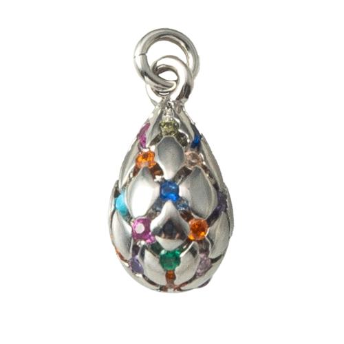 Cubique Pendentif en laiton zircon pavent, Placage, bijoux de mode & pavé de micro zircon, plus de couleurs à choisir, protéger l'environnement, sans nickel, plomb et cadmium, 7.32x7.32x16.10mm, Vendu par PC