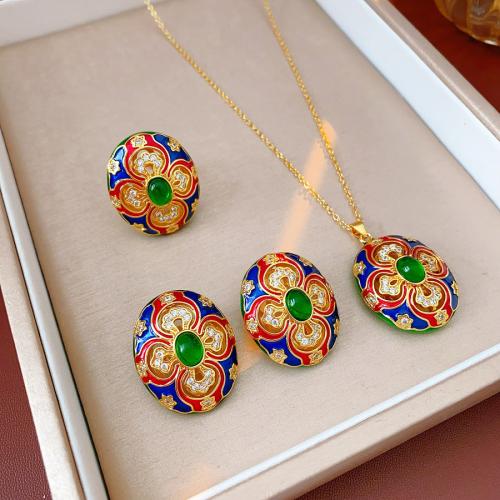 Prás Socraigh Jewelry, le Roisín & Aicrileach, dath an óir plated, stíleanna éagsúla do rogha & micrea réiteach zirconia ciúbach & do bhean, Díolta De réir PC
