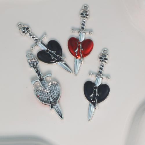 Zinc Alloy émail Pendants, alliage de zinc, Placage, DIY, plus de couleurs à choisir, Vendu par PC