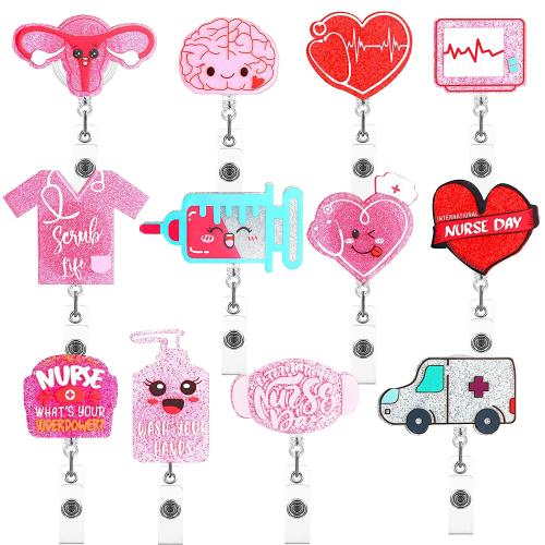  Acrylic Badge Holder stretchable & Unisex Sold By PC