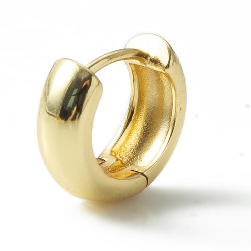Laiton Leverback boucle d'oreille, Placage, bijoux de mode, doré, protéger l'environnement, sans nickel, plomb et cadmium, 29.30x5.30x29.80mm, Vendu par paire