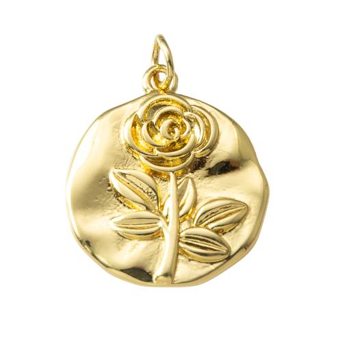 Brass Jewelry Pendants Rose plated fashion jewelry nickel lead & cadmium free Sold By PC