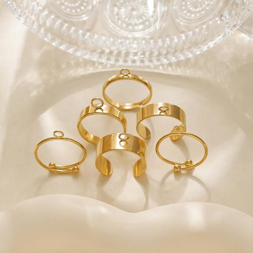 Bijoux pendentifs en acier inoxydable , Acier inoxydable 304, forme d'anneau, Placage, DIY, plus de couleurs à choisir, 10PC/sac, Vendu par sac