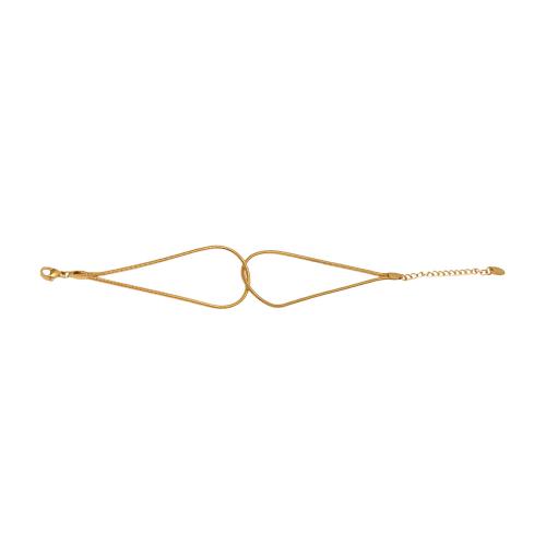 Stainless Steel Jewelry Bracelet 304 Stainless Steel plated Double Layer & fashion jewelry & for woman Sold By PC