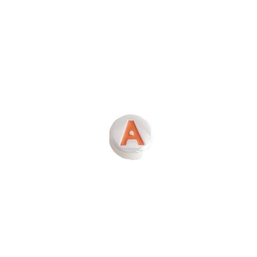 Alphabet Akril gyöngyök, DIY & zománc, több színt a választás, 17x17mm, 300PC-k/Bag, Által értékesített Bag