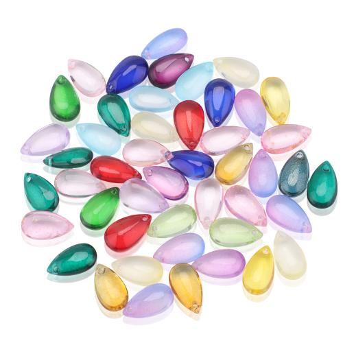 Pendants Crystal, Teardrop, DIY, dathanna níos mó le haghaidh rogha, 30ríomhairí pearsanta/Mála, Díolta De réir Mála