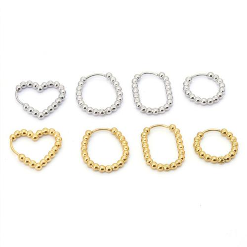 Cruach dhosmálta Lever Back Earring, 304 Cruach dhosmálta, plátáilte, jewelry faisin & unisex & stíleanna éagsúla do rogha, dathanna níos mó le haghaidh rogha, Díolta De réir Péire