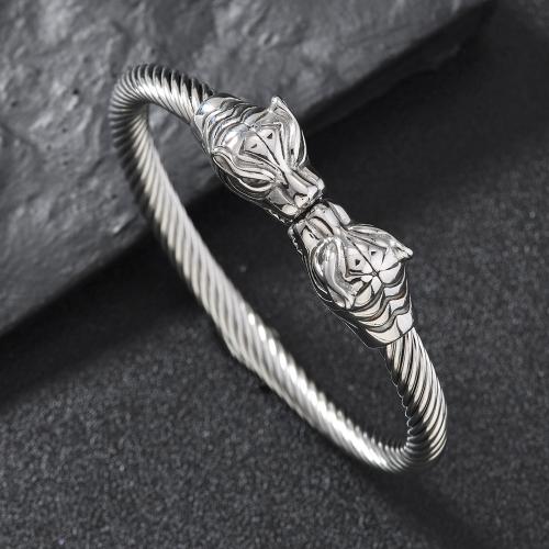 Bracelet en acier inoxydable, Acier inoxydable 304, Placage, bijoux de mode & unisexe & styles différents pour le choix, couleur originale, Vendu par PC