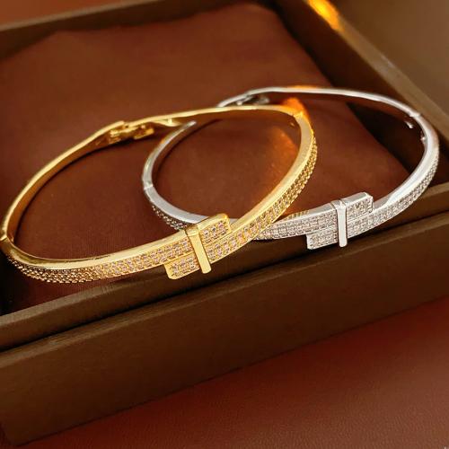 Prás Bangle, plátáilte, micrea réiteach zirconia ciúbach & do bhean, dathanna níos mó le haghaidh rogha, Díolta De réir PC