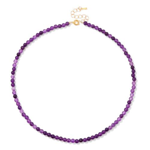 Natural Gemstone Necklace Natural Stone handmade fashion jewelry & for woman Sold By PC
