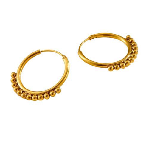 Cruach dhosmálta Lever Back Earring, 304 Cruach dhosmálta, plátáilte, jewelry faisin & do bhean, órga, 10x10x10mm, Díolta De réir Péire