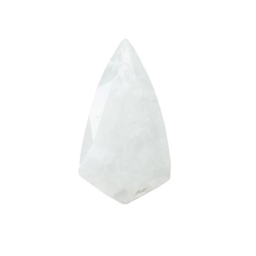 Gemstone Medálok Ékszer, Törlés Quartz, DIY, fehér, 16.50x6.36x29.60mm, Által értékesített PC