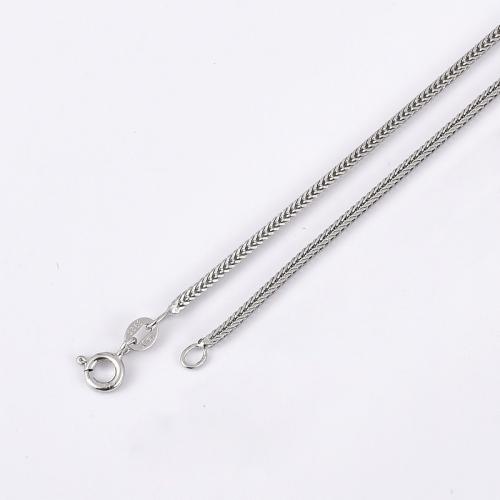 925 Sterlingas sidabro karoliai tinklas, 925 Sterling Silver, skirtingo dydžio pasirinkimo & žmogui, sidabras, Pardavė PC