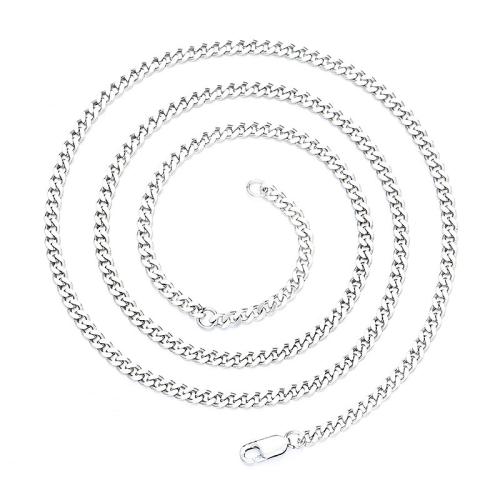 925 Sterling Silver Halsband kedja, Vintage & i sidled kedja & olika längd för val & olika storlek för val, Säljs av PC