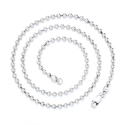 Collana di catena d'argento 925, 925 sterline d'argento, Vintage & lunghezza differente per scelta & formato differente per scelta & Ball chain, Venduto da PC