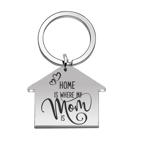 Key Chain, 304 rustfrit stål, med Zinc Alloy, Unisex & forskellige stilarter for valg, Solgt af PC