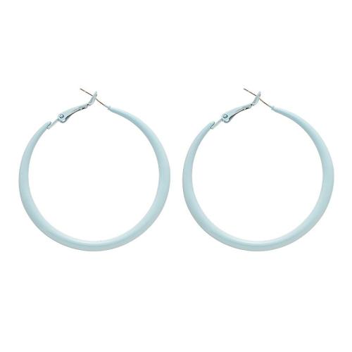 Iron Earring plated fashion jewelry & for woman Sold By PC