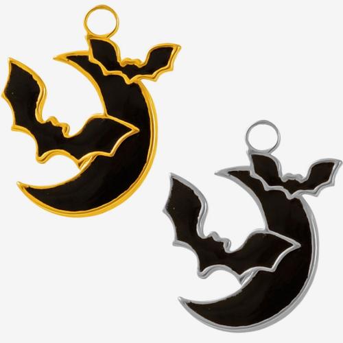 304 Stainless Steel Pendant Bat Vacuum Ion Plating DIY & enamel Sold By PC