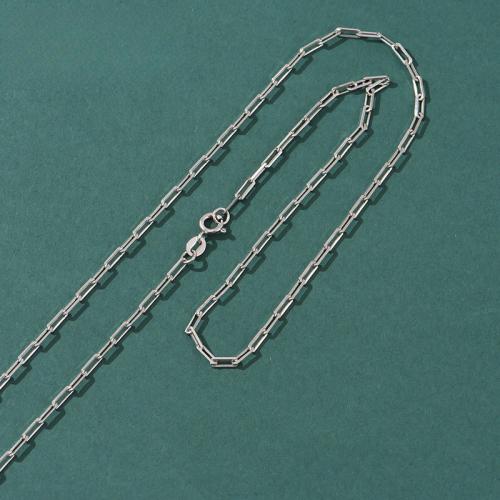 925 Sterling Silver Necklace Chain cross chain & for woman Sold By PC
