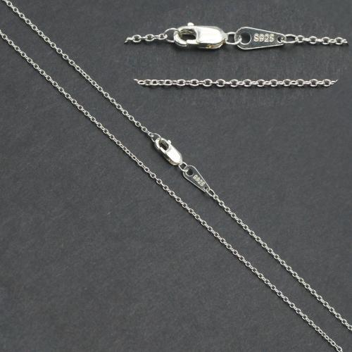Catene d'argento Sterling, 925 sterline d'argento, formato differente per scelta, nessuno, Venduto da PC