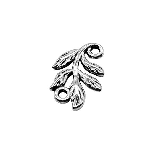 Zinc Alloy Connector Leaf plated DIY Sold By PC