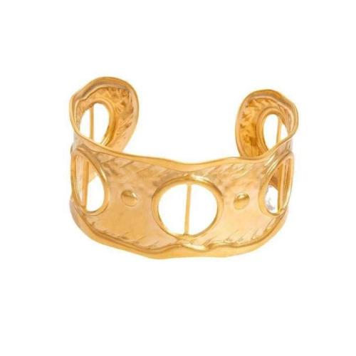 Stainless Steel Bangle 304 Stainless Steel plated fashion jewelry & for woman & hollow Sold By PC