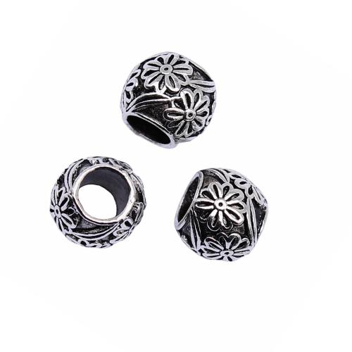 Zinc Alloy šperky Korálky, Zinek, starožitné barva postříbřená, DIY, Prodáno By PC