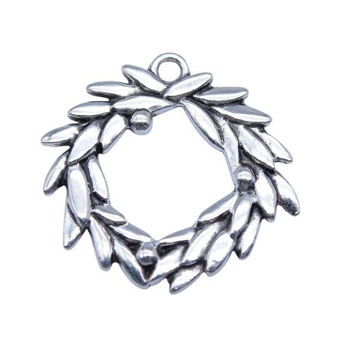 Zinc Alloy Pendler, Donut, antik sølv farve forgyldt, du kan DIY & hule, Solgt af PC