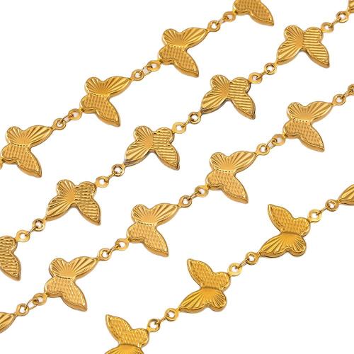 Roestvrij stalen sieraden ketting, 304 roestvrij staal, plated, DIY, meer kleuren voor de keuze, 1m/Bag, Verkocht door Bag