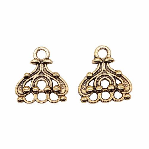 Zinc Alloy Connector plated DIY & hollow Sold By PC