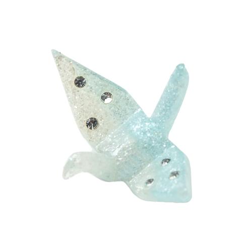 Resin Jewelry Beads Thousand Origami Cranes DIY & with rhinestone Sold By PC