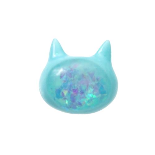 Resin Jewelry Beads Cat DIY Approx 1.2mm Sold By PC