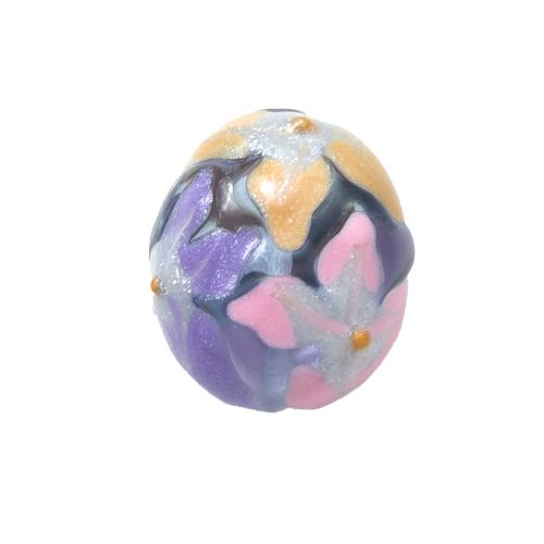 Pryskyřice šperky Korálky, Kolo, DIY, více barev na výběr, 14.90x12.30x17.30mm, Otvor:Cca 1.2mm, Prodáno By PC