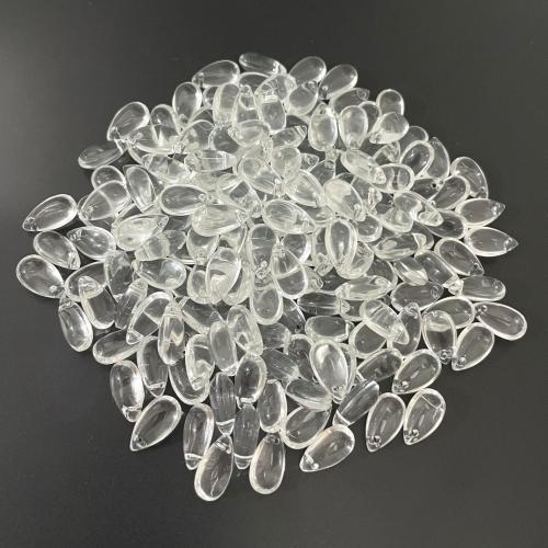 Handgemaakte Lampwork Beads, Traan, DIY, meer kleuren voor de keuze, 8x14mm, Verkocht door PC
