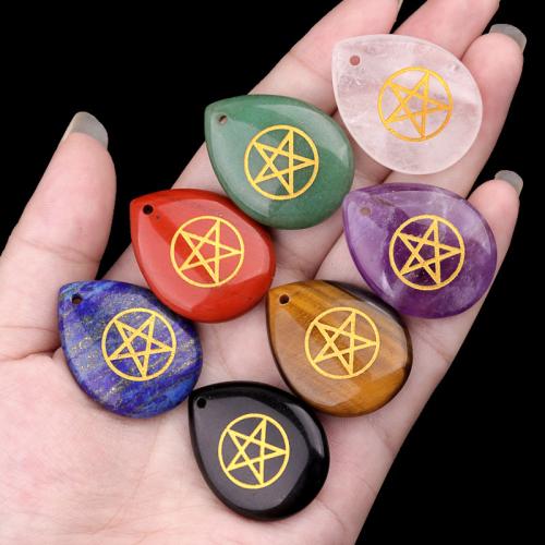 Gemstone Pendant fashion jewelry & DIY Sold By PC