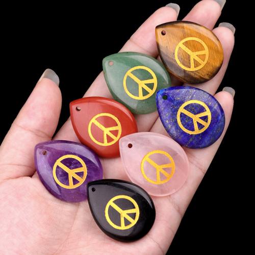 Gemstone Pendant fashion jewelry & DIY Sold By PC