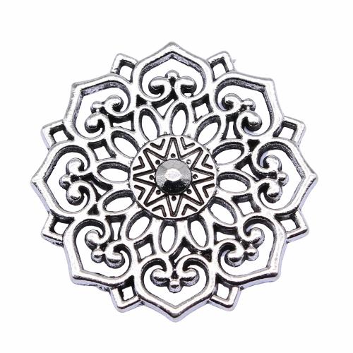Cink Alloy Hollow Privjesci, pozlaćen, možete DIY & šupalj, više boja za izbor, Prodano By PC
