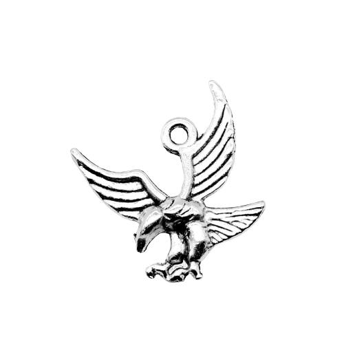 Sinkkiseos Animal riipukset, Eagle, antiikki hopea päällystetty, tee-se-itse, Myymät PC