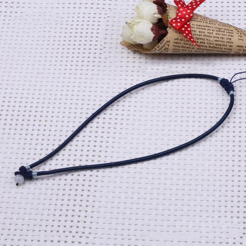 Csomókábel Nyaklánc Cord, egynemű, több színt a választás, Hossz Kb 46.5 cm, Által értékesített PC