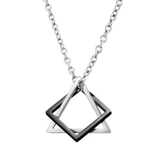 Titanium Steel Necklace plated fashion jewelry & for man The length is adjustable from 60 to 65 Sold By PC
